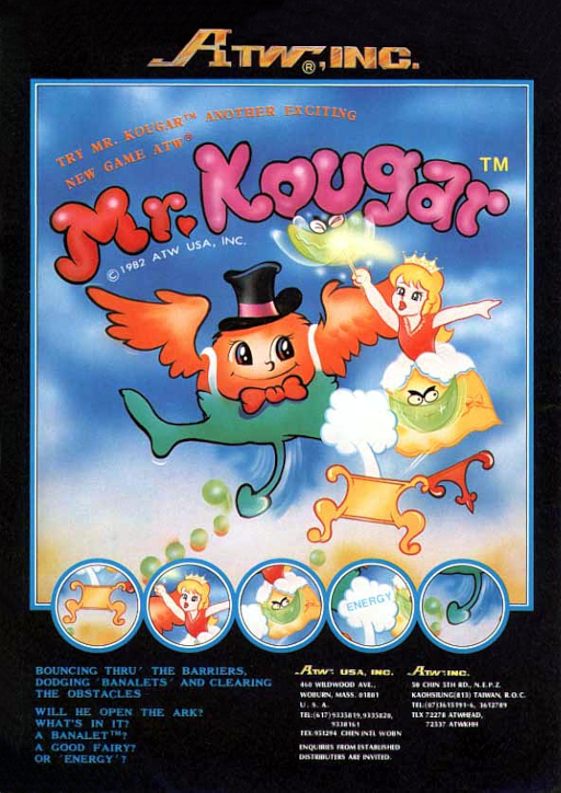 Mr. Kougar Arcade Game Cover